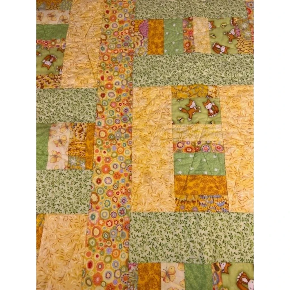 Handmade patchwork baby